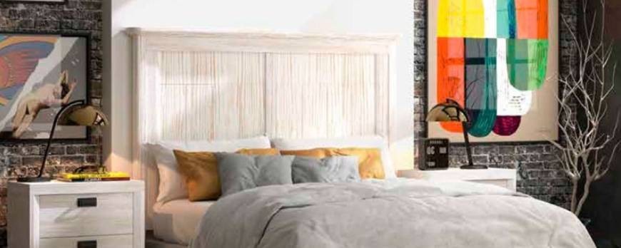 Cabeceros de cama elegantes, prácticos y confortables